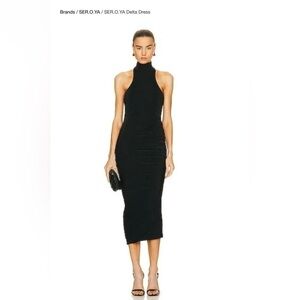 NWT SER.O.YA Delta Dress in Black SIZE SMALL